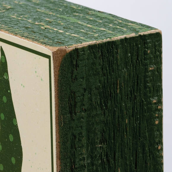Box Sign Shelf Sitter Wall Hanging Leprechaun St. Patrick's Day Irish Shamrock - Picture 4 of 5
